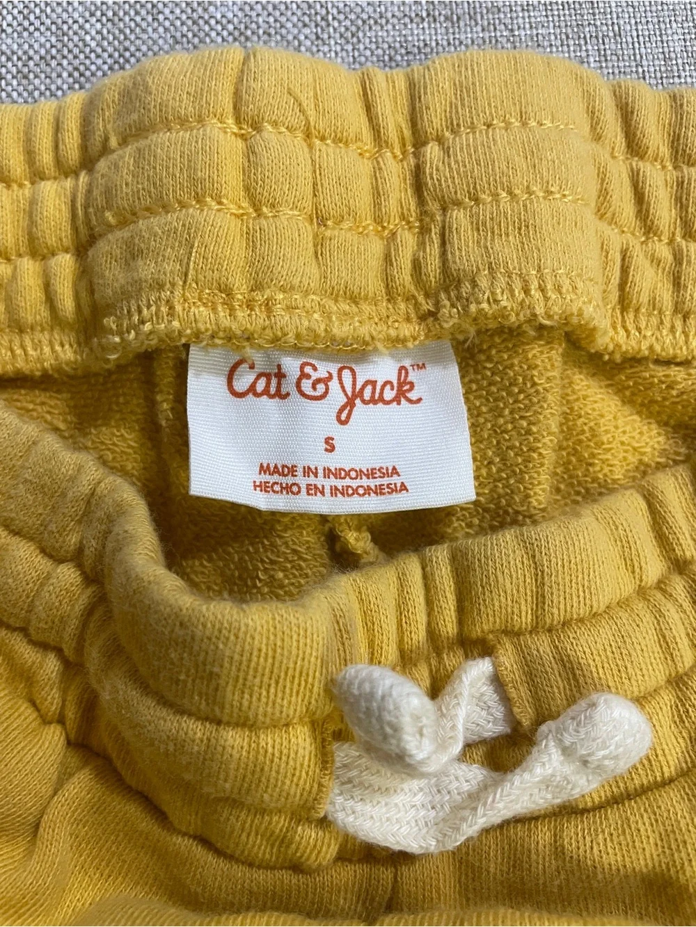 Cat & Jack Mustard Yellow Pull-On Kids' Shorts
